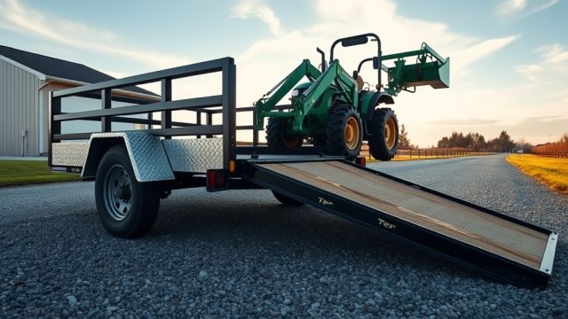 Big Tex 14SR Ramp and Loading Techniques: Tips for Safe and Easy Loading