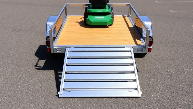 PJ Trailers 5×10 Ramp Options and Loading Tips