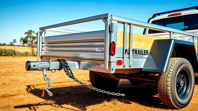 PJ Trailers 5×10 Towing Hitch Setup Guide
