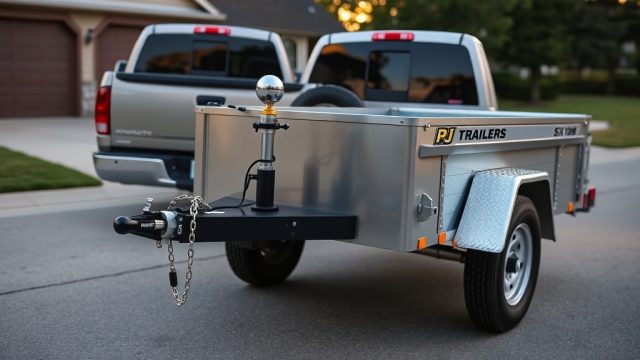 PJ Trailers 5×10 Towing Hitch Setup: A Step-by-Step Guide