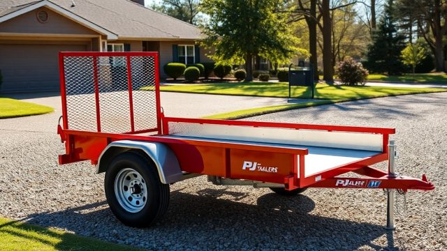 PJ Trailers 5×10 Weight Capacity and Loading Tips for Safe Towing