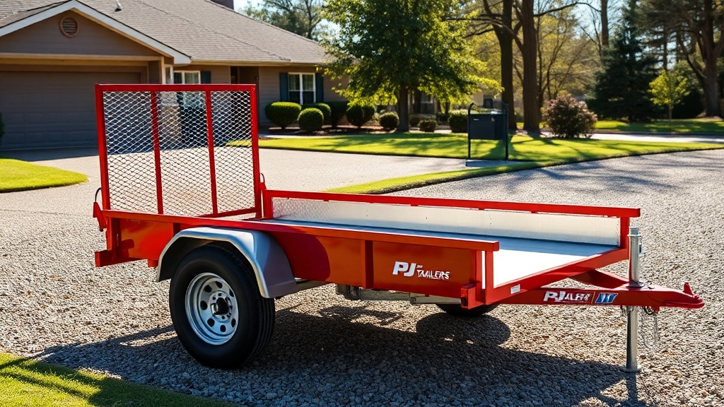 PJ Trailers 5×10 Weight Capacity and Loading Tips for Safe Towing